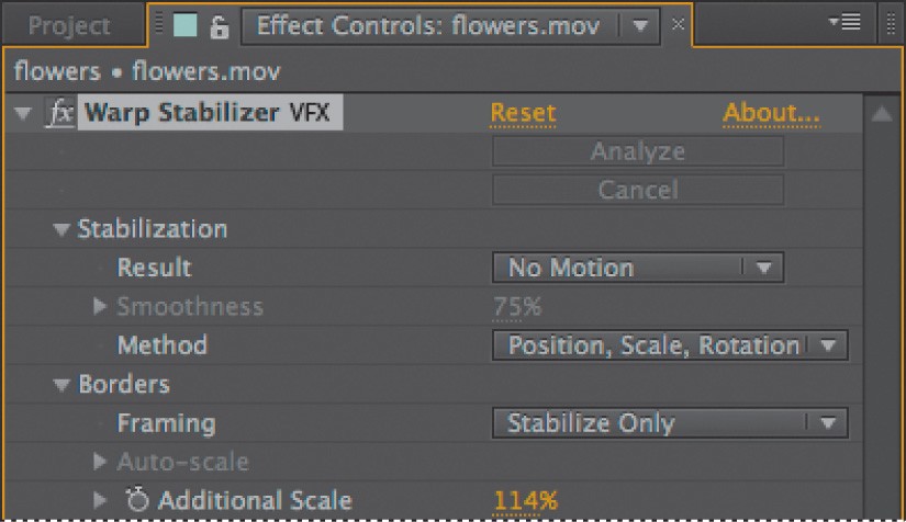 warp stabilizer after effects cs4 download